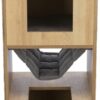 Citystyle Cat Tower Bruin / Grijs 105 Cm