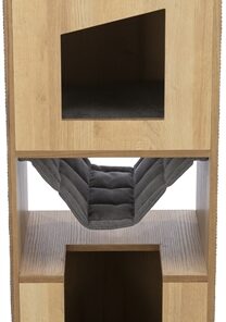 Citystyle Cat Tower Bruin / Grijs 105 Cm