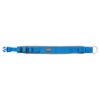 Premium Halsband Hond Extra Breed Royal Blauw / Grafiet Grijs 53-62X5 Cm
