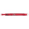 Premium Halsband Hond Extra Breed Rood / Grafiet Grijs 53-62X5 Cm