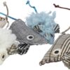 Kattenspeelgoed Muis Pluche Stof Met Catnip 8 Cm 72 St