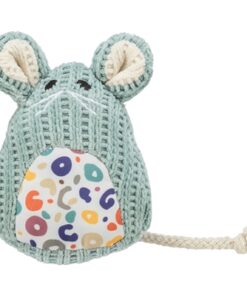 Kattenspeelgoed Muis Zittend Stof Met Catnip 11 Cm 4 St