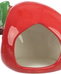Keramiekhuis Appel Hamsters Muizen 13X10X10 Cm 4 St