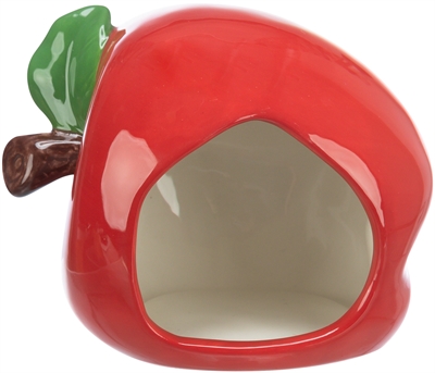 Keramiekhuis Appel Hamsters Muizen 13X10X10 Cm 4 St