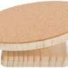 Loopschijf Hamsters Hout Kurk 22 Cm