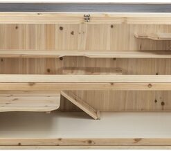 Knaagdierenverblijf Muizen / Grote Hamsters Hout 115X60X60 Cm