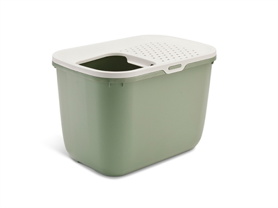 Kattenbak Hop In Botanical Groen 58,5X39X39,5 Cm