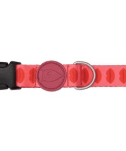 Halsband Gerecycled Lipstick Roze 30-42X1,5 Cm