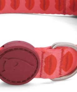 Halsband Gerecycled Lipstick Roze 37-58X2,5 Cm