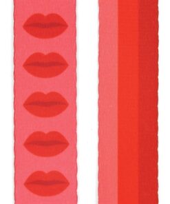 Mini Hondentuig Verstelbaar Gerecycled Lipstick Roze 32-41X2,5 Cm