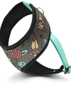 Hondentuig Body Mesh Gerecycled Ink Tank Groen 30-35 Cm