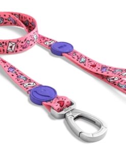 Hondenriem Gerecycled Sweet Tweet Roze 120X1,5 Cm 6-20 Kg