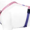 Hondentuig H-Tuig Gerecycled Sweet Tweet Roze 50-70X1,5 Cm