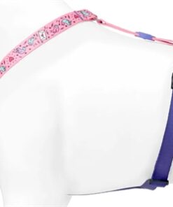 Hondentuig H-Tuig Gerecycled Sweet Tweet Roze 50-70X1,5 Cm