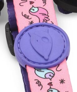 Hondentuig H-Tuig Gerecycled Sweet Tweet Roze 70-100X2,5 Cm