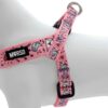 Mini Hondentuig Verstelbaar Gerecycled Sweet Tweet Roze 29-38X2,5 Cm