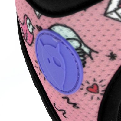 Hondentuig Body Mesh Gerecycled Sweet Tweet Roze 26-30 Cm
