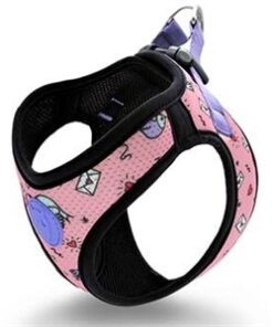 Hondentuig Body Mesh Gerecycled Sweet Tweet Roze 56-62 Cm