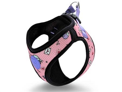 Hondentuig Body Mesh Gerecycled Sweet Tweet Roze 56-62 Cm