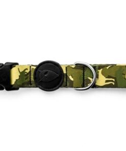 Halsband Hond Gerecycled Full Metal Dog Bruin 30-42X1,5 Cm