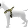 Mini Hondentuig Verstelbaar Gerecycled Full Metal Dog Bruin 24-32X1,5 Cm