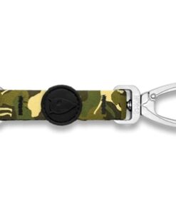 Key Cord Sleutelhanger Gerecycled Full Metal Dog Bruin M