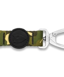 Key Cord Sleutelhanger Gerecycled Full Metal Dog Bruin L