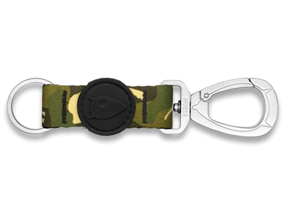 Key Cord Sleutelhanger Gerecycled Full Metal Dog Bruin L