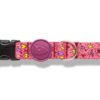 Halsband Hond Gerecycled Pink Think Roze 30-42X1,5 Cm