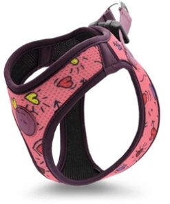 Hondentuig Body Mesh Gerecycled Pink Think Roze 56-62 Cm