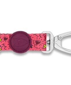 Key Cord Sleutelhanger Gerecycled Pink Think Roze L