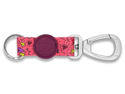 Key Cord Sleutelhanger Gerecycled Pink Think Roze L