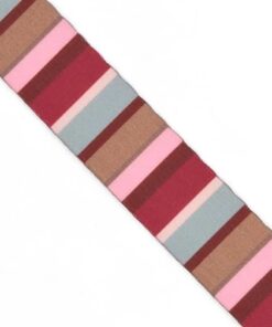 Halsband Hond Gerecycled Skyline Rood / Roze 43-70X2,5 Cm