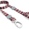 Hondenriem Gerecycled Skyline Rood / Roze 120X1,5 Cm 6-20 Kg