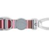 Hondenriem Verstelbaar Gerecycled Skyline Rood / Roze 75-230X1,5 Cm 1-4 Kg
