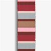 Mini Hondentuig Verstelbaar Gerecycled Skyline Rood / Roze 32-41X2,5 Cm