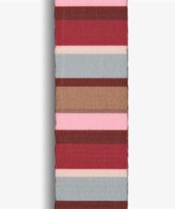 Mini Hondentuig Verstelbaar Gerecycled Skyline Rood / Roze 32-41X2,5 Cm