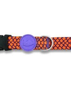 Halsband Hond Gerecycled Urban Lizard Rood 30-42X1,5 Cm