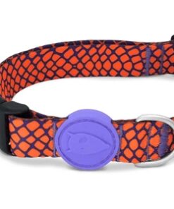 Halsband Hond Gerecycled Urban Lizard Rood 43-70X2,5 Cm