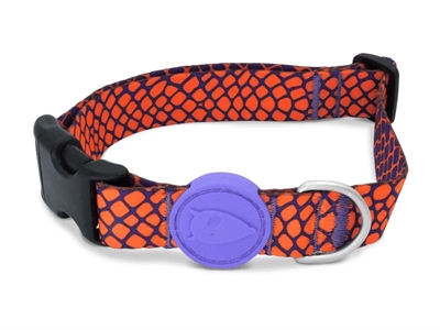 Halsband Hond Gerecycled Urban Lizard Rood 43-70X2,5 Cm
