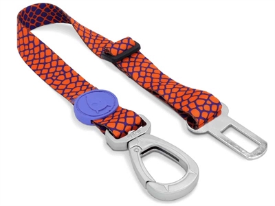Honden Autogordel Gerecycled Urban Lizard Rood 40-65X2,5 Cm Tot 80 Kg