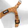 Mini Hondentuig Verstelbaar Gerecycled Jungle Drum Oranje 29-38X2,5 Cm