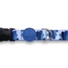 Halsband Hond Gerecycled Splash Blauw 30-42X1,5 Cm