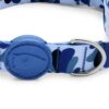 Halsband Hond Gerecycled Splash Blauw 37-58X2,5 Cm
