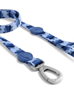 Hondenriem Gerecycled Splash Blauw 120X1,5 Cm 6-20 Kg