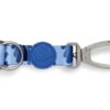 Hondenriem Verstelbaar Gerecycled Splash Blauw 75-230X1,5 Cm 1-4 Kg