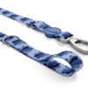 Hondenriem Verstelbaar Gerecycled Splash Blauw 75-230X1,5 Cm 4-20 Kg