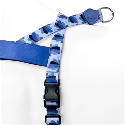 Norwegian Hondentuig Gerecycled Splash Blauw 54-70X52 Cm