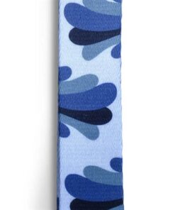 Hondentuig H-Tuig Gerecycled Splash Blauw 60-80X2,5 Cm