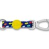 Key Cord Sleutelhanger Gerecycled Color Invaders Paars M